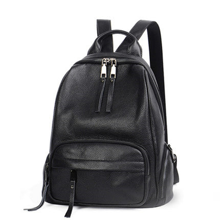 Wholesale Women's Bag Genuine Leather Multifunctional Travel Backpack