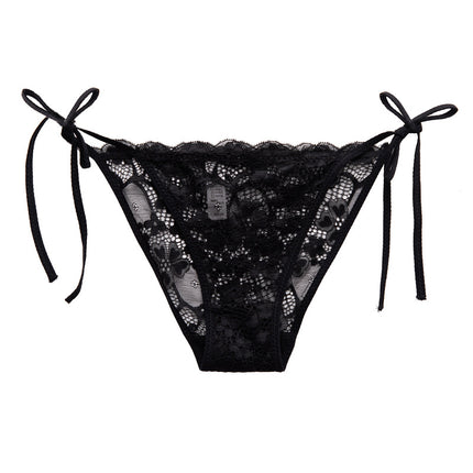 Women's Low-waist Sexy Transparent Hollow Strap Lace Panties