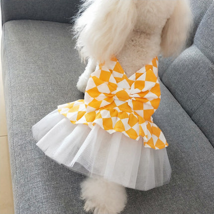 Wholesale Spring Summer Thin Puppy Clothes Pet Puppy Teddy Dress