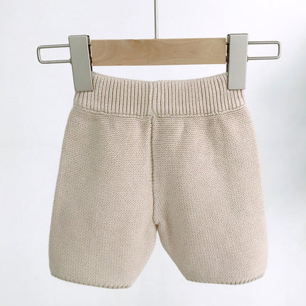 Wholesale Infant Baby Boys Spring Autumn Tide Treasure Knit Shorts