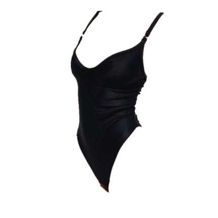 Women's High Elastic Solid Color Women's Sexy One-piece Swimsuit 
