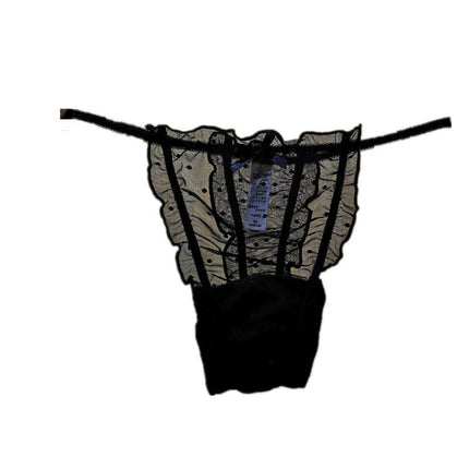 Wholesale Women's Thin Strap Lace Transparent Polka Dot Sexy Thong