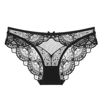 Wholesale Ladies Thin Breathable Sexy Lace Briefs Underwear