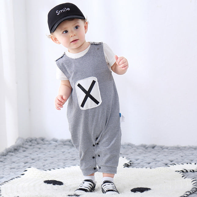 Baby Boys Overalls Spring Autumn Rompers