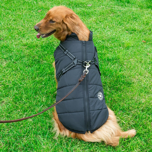 Wholesale Pet Clothes Large Dog Jackets Thickened Waterproof Pet Dog Supplies 