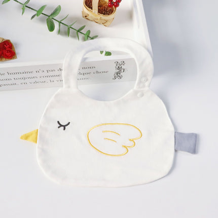 Wholesale Baby Waterproof Cotton Moisture-absorbent Cartoon Bib 2-Pack
