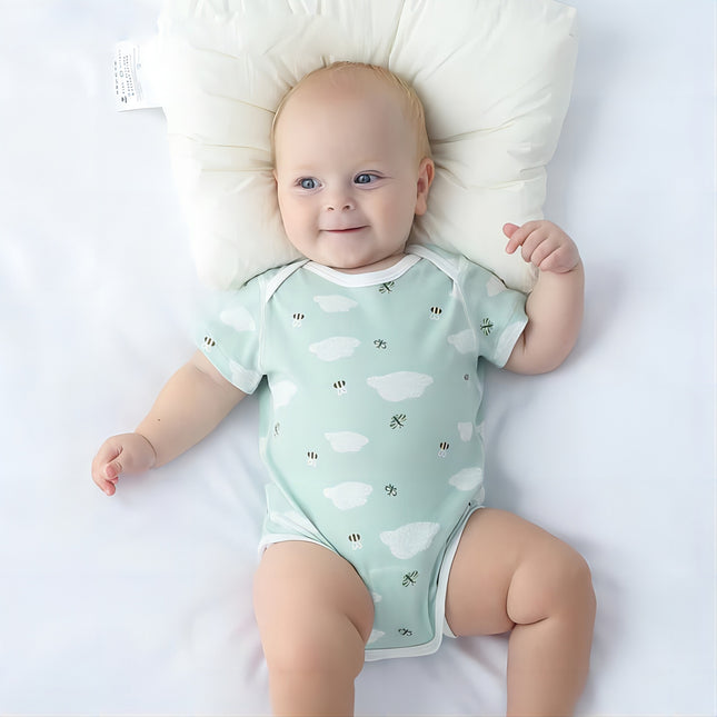 Newborn Baby Bodysuits Thin Onesie Short Sleeveriangle Romper