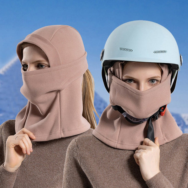 Women's Winter Warm Face Mask Windproof Ear Protection Cycling Neck Hood 
