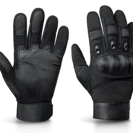 Wholesale Men's/women's Full-finger Sports Anti-fall Touch Screen Cycling Gloves