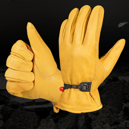 Wholesale Leather Cowhide Comfortable Soft Wear-resistant Working Gloves