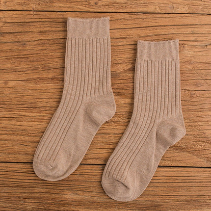 Wholesale Women's Spring and Autumn Cotton Mid-calf Socks Pile Socks
