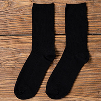 Wholesale Women's Spring and Autumn Cotton Stockings Mid-calf Socks 