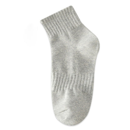 Wholesale Men's Spring Cotton Sweat-absorbent Breathable Sports Socks 