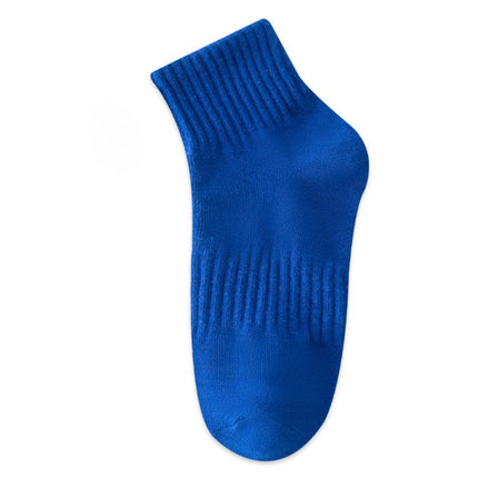 Wholesale Men's Spring Cotton Sweat-absorbent Breathable Sports Socks 