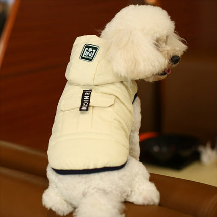 Wholesale Autumn Winter Pet Dog Clothes Vests Water-Repellent Warm Padded