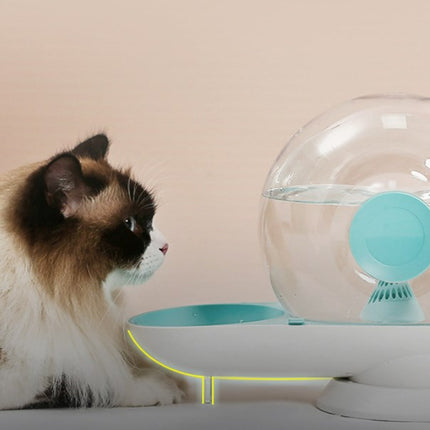 Pet Cat Automatic Water Dispenser Dog Rotatable Feeder Cat Bowl Dog Bowl 