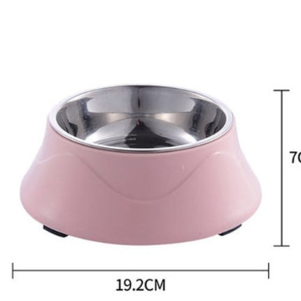 Wholesale Pet Bowl Thickened Stainless Steel Dog Bowl Basin Cat Bowl Dog Supplies