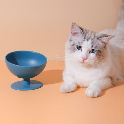 Wholesale Tall Pet Food Bowls Cat Water Basin Anti-tip Protection Food Bowls 