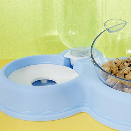 Wholesale Dog Double Bowl Automatic Pet Feeder Drinker Cat Bowl Dog Bowl