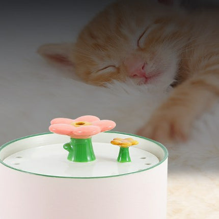 Pet Ceramic Drinking Fountain Complete Set of Pet Supplies Automatic Drinking Water Feeder 