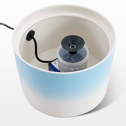 Cat Ceramics Water Dispenser Automatic Flow Silent Feeder Water Feeding Pet Supplies