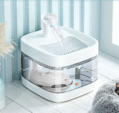 Pet Water Fountain Automatic Circulating Water Filter Cat and Dog Water Fountain 