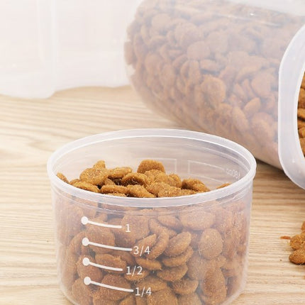Cat Food Dog Food Pet Storage Barrel Sealed Storage Box Barrel Box Packaging Can 
