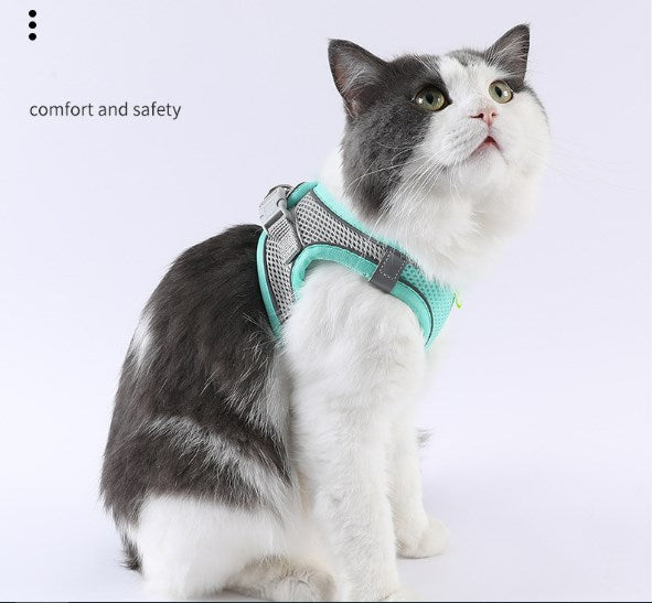 Dog Leash Pet Harness Vest Type Reflective Dog Leash Cat Leash Dog Leash Dog Rope Supplies