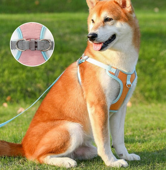 Pet Dog Leash Anti-breakaway Dog Harness Cat Vest-style Harness Dog Walking Rope