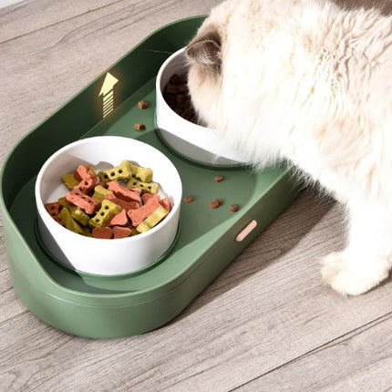 Pet Supplies Cat Bowl Dog Anti-knock Over Food Bowl Cat Rice Bowl and Drinking Water Bowl 