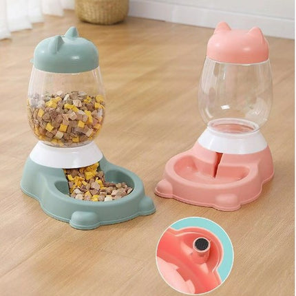 Dog Water Fountain Pet Automatic Feeder Teddy Small and Medium-sized Cat and Dog Feeder Dog Bowl