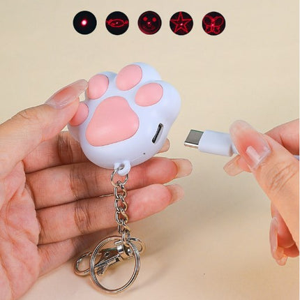 Laser Cat Funny Stick Projection Infrared Blue Light Cat Interactive Toy USB Cat Funny Pen