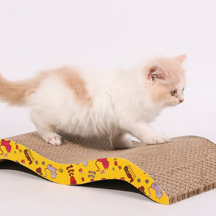 Cat Scratching Board Cat Nest Integrated Corrugated Scratch-resistant Double-sided 