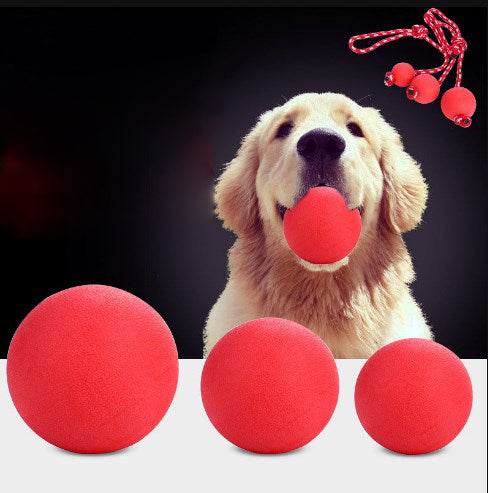 Wholesale Rubber Elastic Ball Dog Ball Bite-resistant Dog Training Ball for Large Dogs 