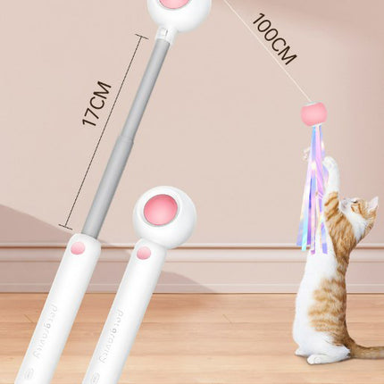 Wholesale Gravity Cat Flirting Stick Cat Feather Bell Replacement Cat Mint Kitten Toy