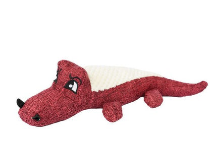Wholesale Pet Crocodile Cat and Dog Bite-resistant and Vocal Teething Plush Toy