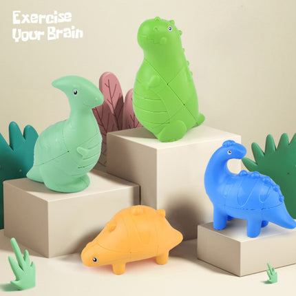 Wholesale Dinosaur Rubik's Cube Alien Tyrannosaurus Rex Children's Educational Toys