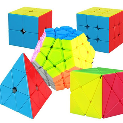 Wholesale Carbon Fiber Pyramid 4th and 5th Order Rubik's Cube Children's Educational Toy 