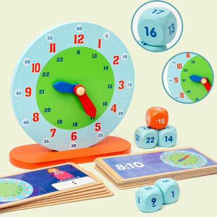 Wholesale Children's Toy Clock Recognition Teaching Aids Mathematics Time Clock