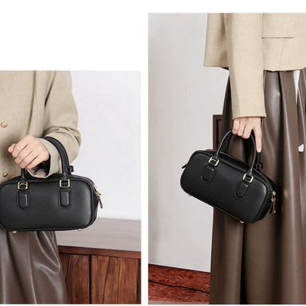 Wholesale Women's Shoulder Bag Large Capacity Genuine Leather Bag Retro Armpit Bag 