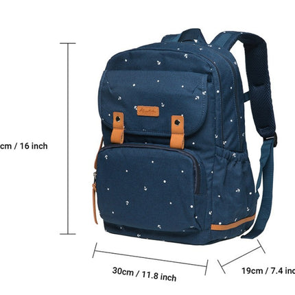 Men and Women Trendy Outdoor Travel Backpack Retro Canvas Daily Backpack 