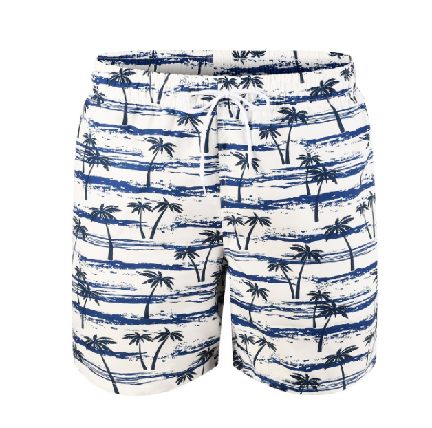 Wholesale Men's Summer Casual Lined Loose Surf Swim Shorts