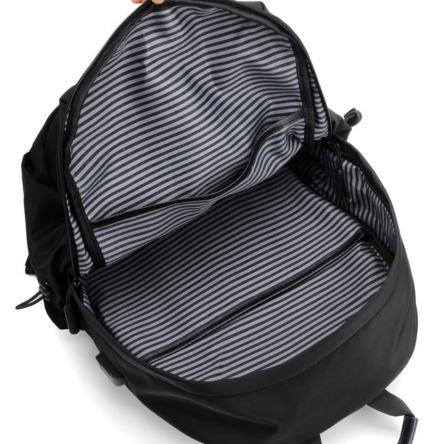 Wholesale Men's Fashion School Bag Computer Bag Casual Travel Backpack 