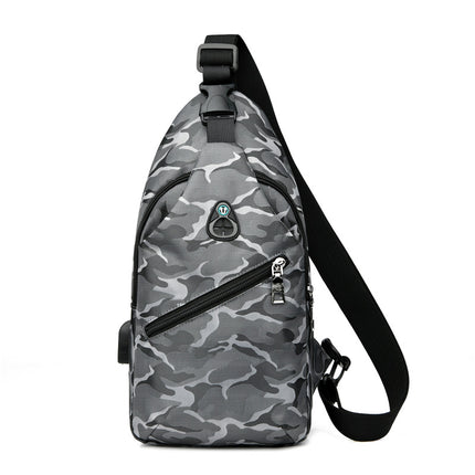 Wholesale Men's Casual Chest Bag Shoulder Crossbody Bag Shoulder Bag 
