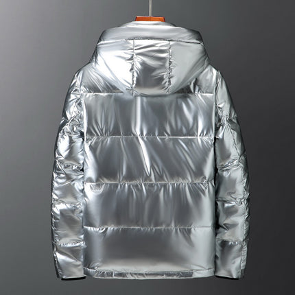 Wholesale Men's Winter Thickened Glossy Men's Down Jacket