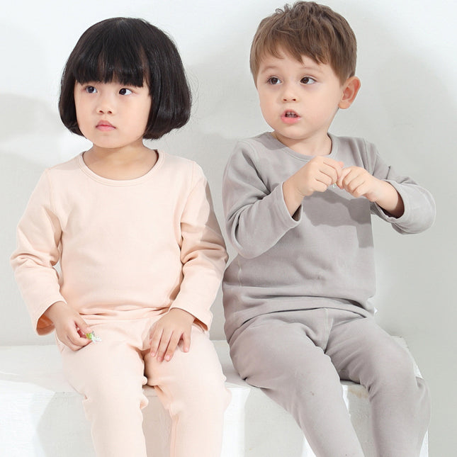Wholesale Baby Cotton Belt Thin Fleece Kids Warm Thermals Long Johns