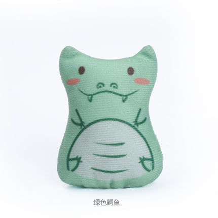 Pet Cat Toy Plush Funny Cat Toy Contains Catnip, Scratch-resistant and Color Printed
