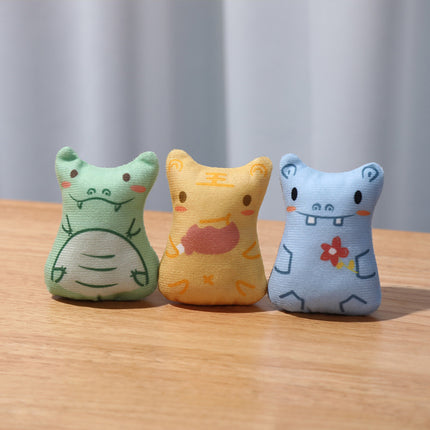 Pet Cat Toy Plush Funny Cat Toy Contains Catnip, Scratch-resistant and Color Printed