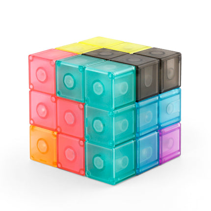 Wholesale Children's Magnetic Building Blocks Rubik's Cube 3D Puzzle Educational Toys