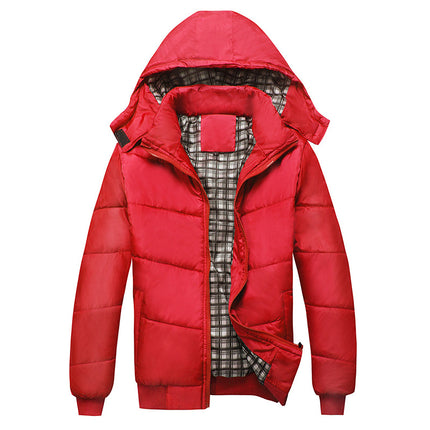Wholesale Men's Plus Size Winter Hooded Padding Jacket